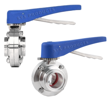 วาล์วบีบหมุนสแตนเลส   (Butterfly Valves) 
